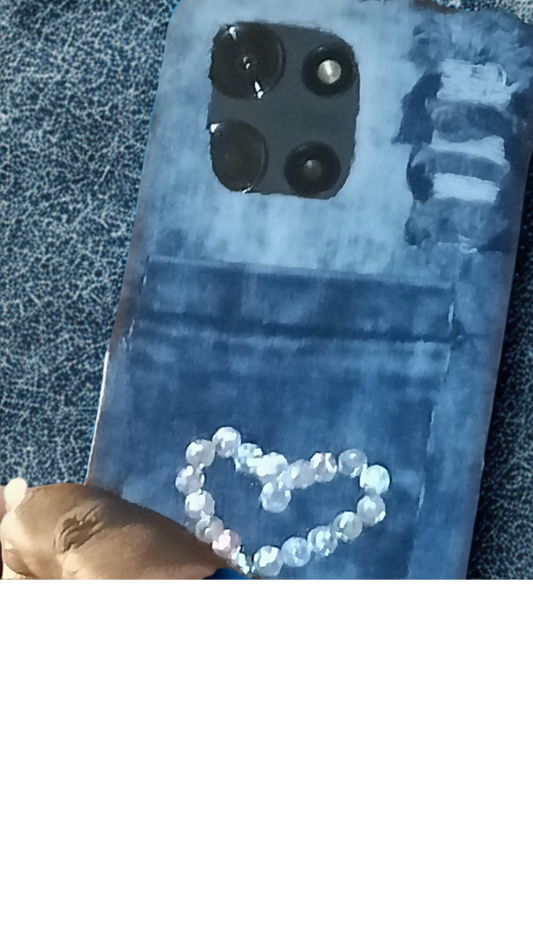 UPCYCLED JEAN PHONE CASE